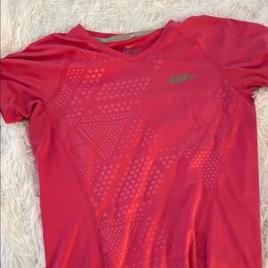 Nike Dri-FIT Red Graphic Tee